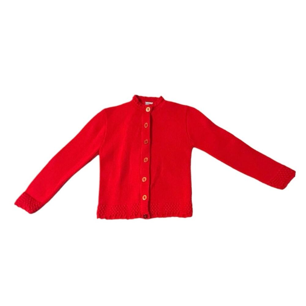 Vintage May Knit knit child’s cardigan sweater